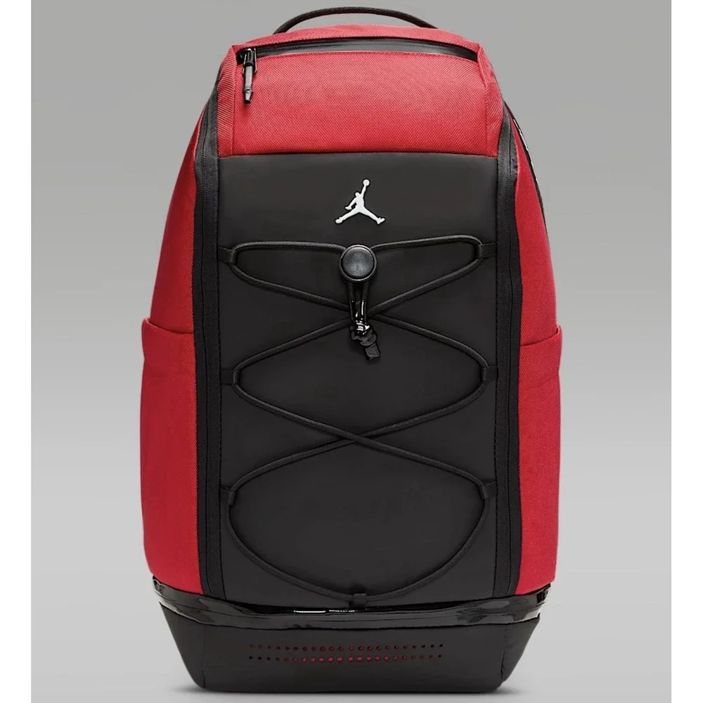 Nike Jordan Sport Backpack Size 32.9L Red Black MA0945-R78 NEW